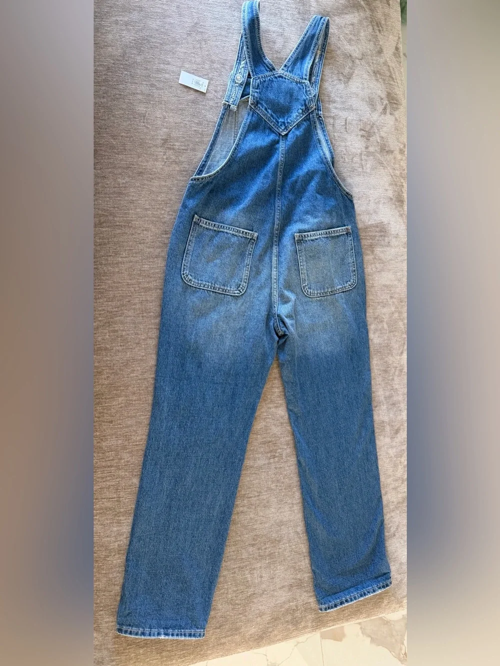 Old Navy Girls Distressed Denim Overalls XL 14-16 – NWT